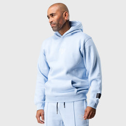 Enzo hoodie | lichtblauw - HEREN