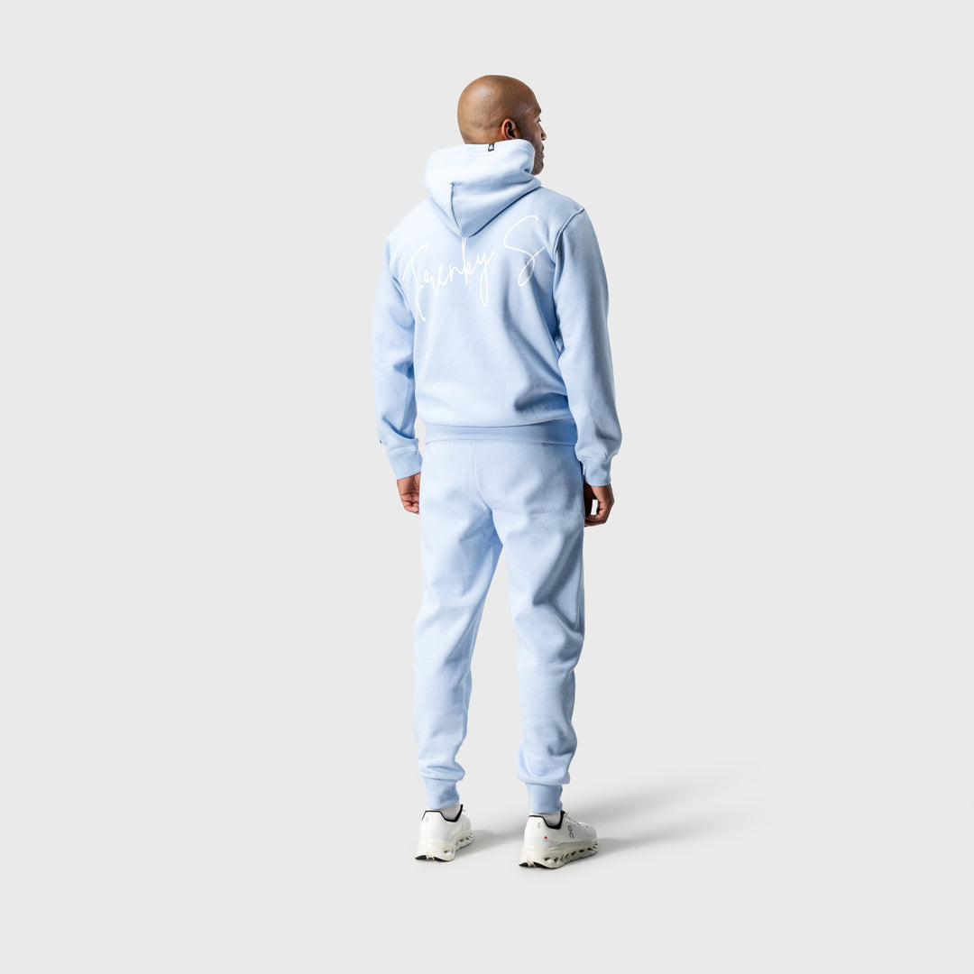 Enzo trainingspak met hoodie | lichtblauw - VADER + ZOON