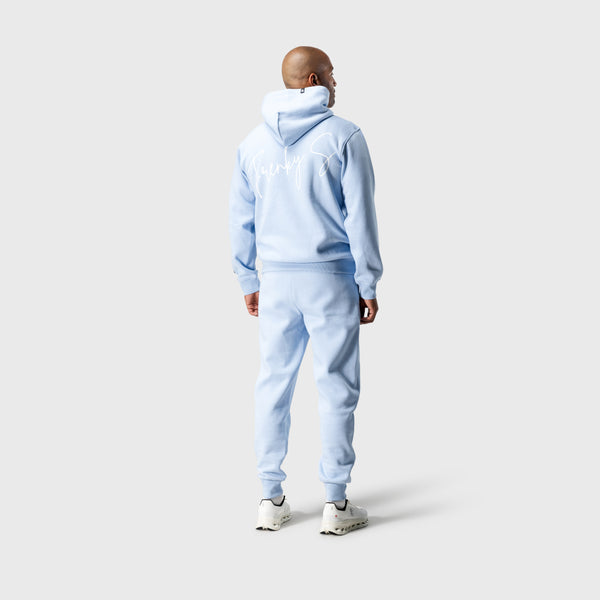 Enzo trainingspak met hoodie | lichtblauw - HEREN