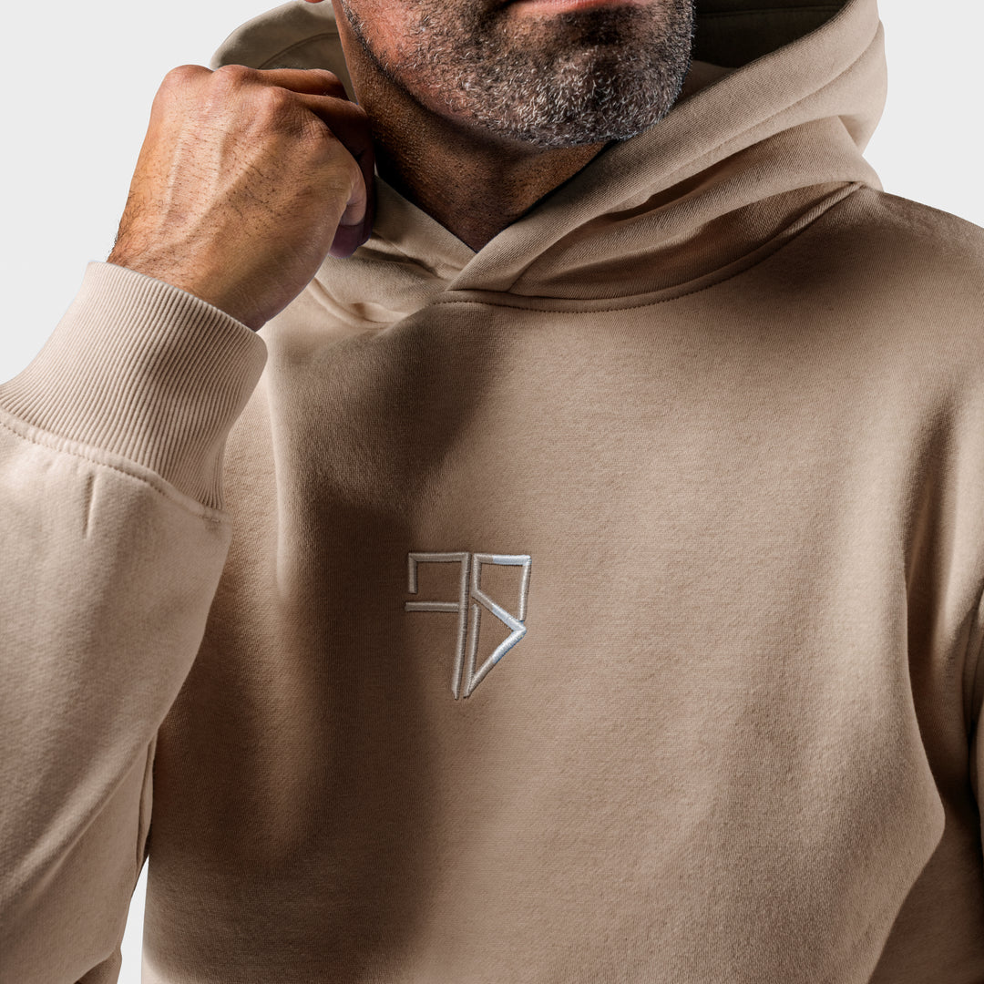 Enzo trainingspak met hoodie | beige - VADER + ZOON