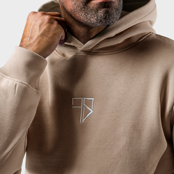 Enzo trainingspak met hoodie | beige - VADER + ZOON
