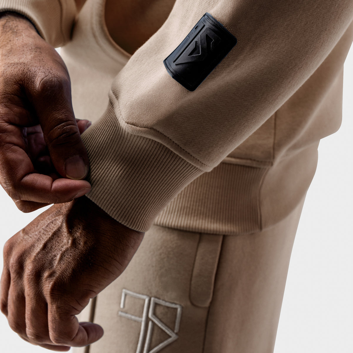 Enzo trainingspak met hoodie | beige - KIDS