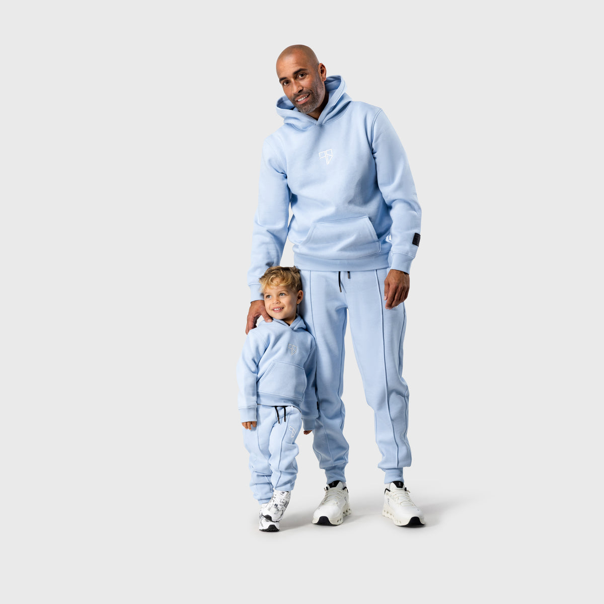Enzo trainingspak met hoodie | lichtblauw - VADER + ZOON