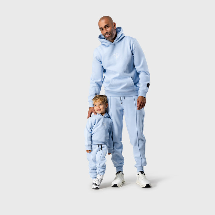 Enzo trainingspak met hoodie | lichtblauw - VADER + ZOON