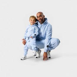 Enzo trainingspak met hoodie | lichtblauw - VADER + ZOON
