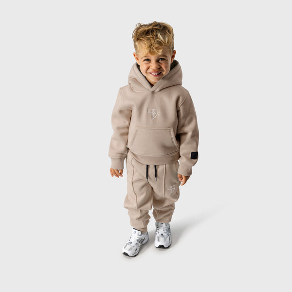 Enzo trainingspak met hoodie | beige - KIDS