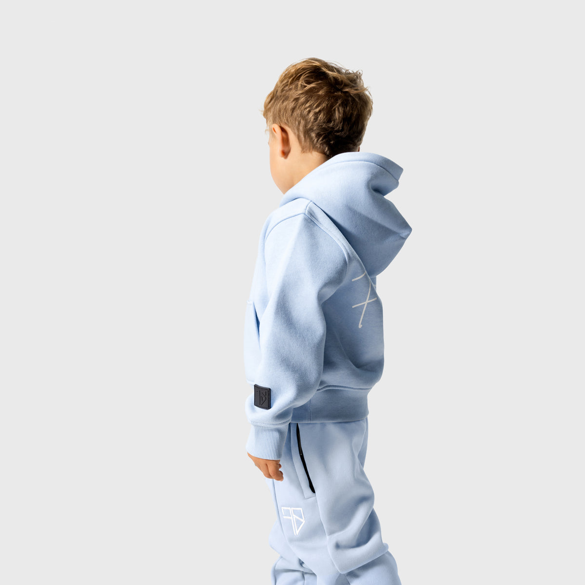 Enzo trainingspak met hoodie | lichtblauw - VADER + ZOON
