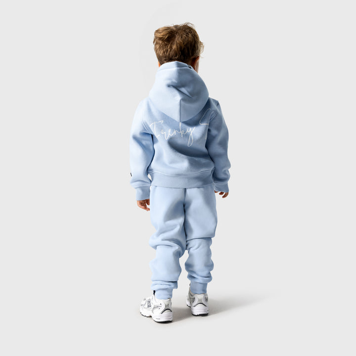 Enzo trainingspak met hoodie | lichtblauw - VADER + ZOON