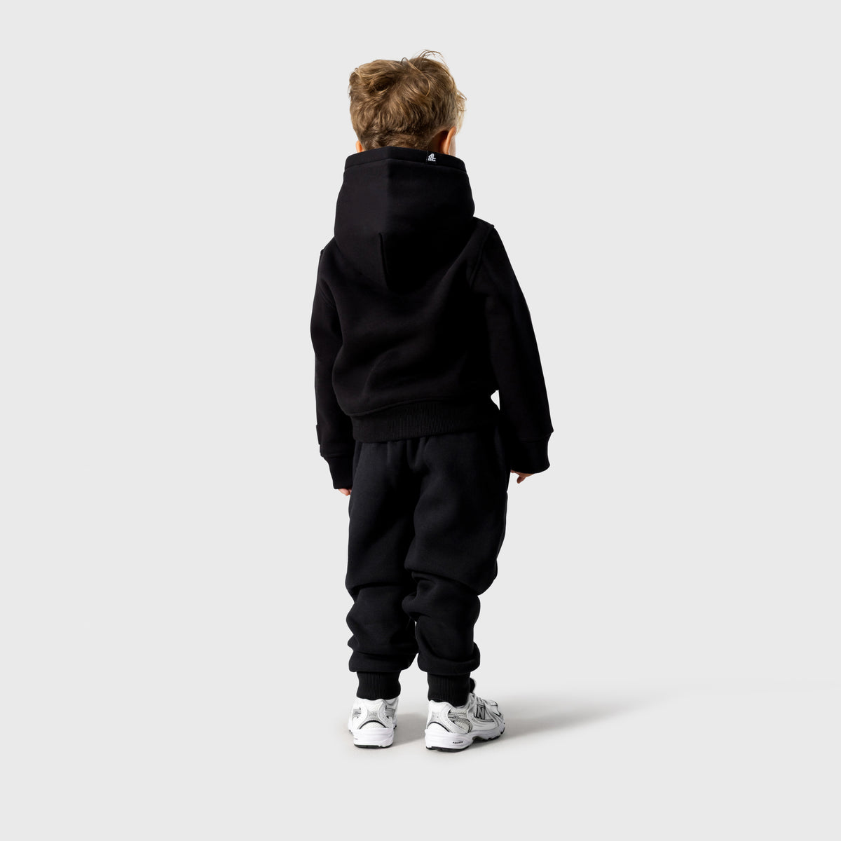 Enzo trainingspak met hoodie | zwart - KIDS