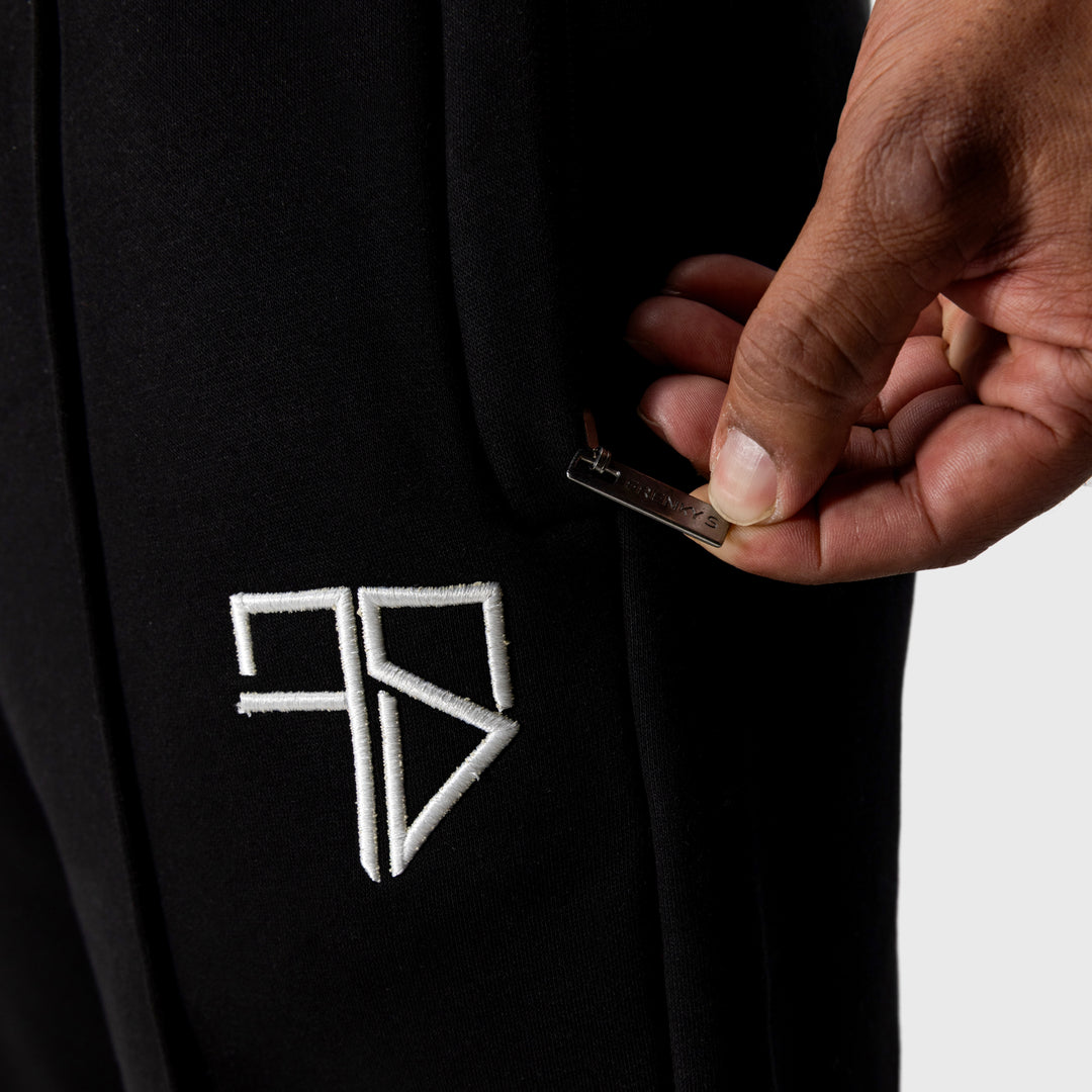 Enzo trainingspak met hoodie | zwart - VADER + ZOON