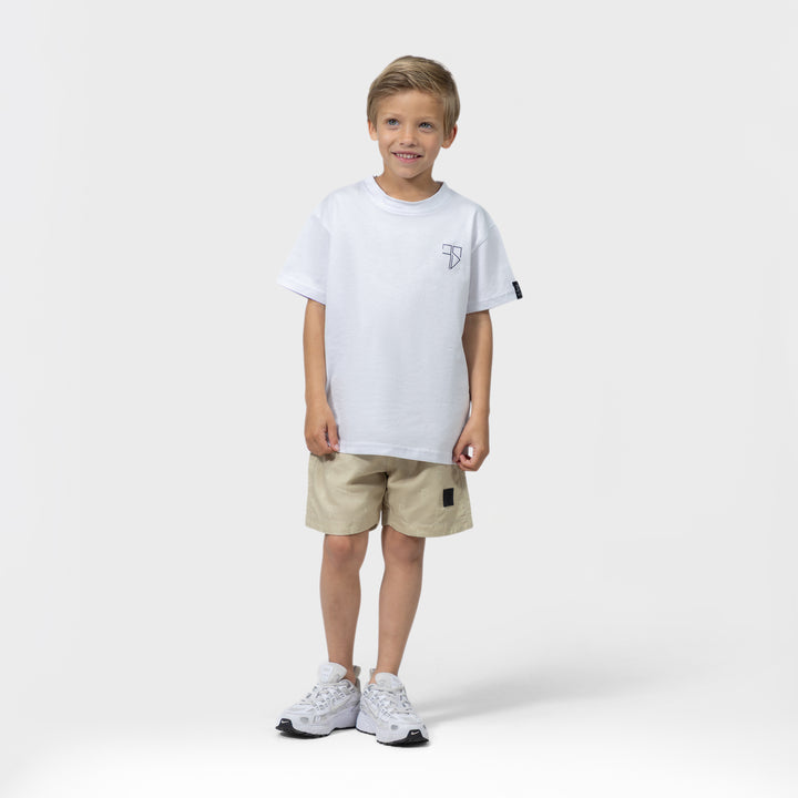 SAMUI zwembroek | beige met logo - KIDS