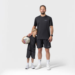 Active short + t-shirt | zwart - VADER + ZOON