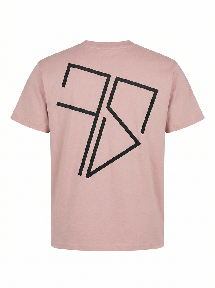 CURA t-shirt | zacht roze - HEREN