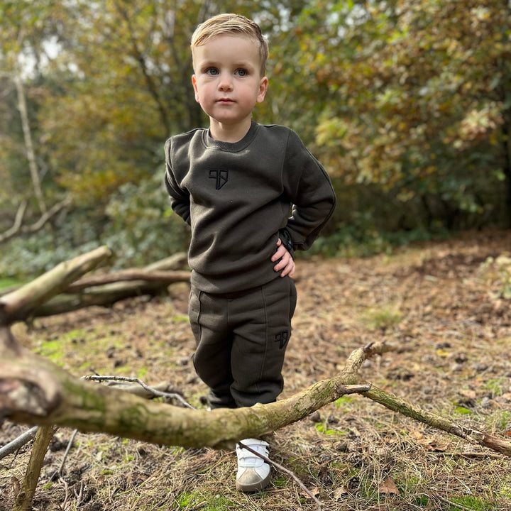 NEVIO Tracksuit | army groen - KIDS