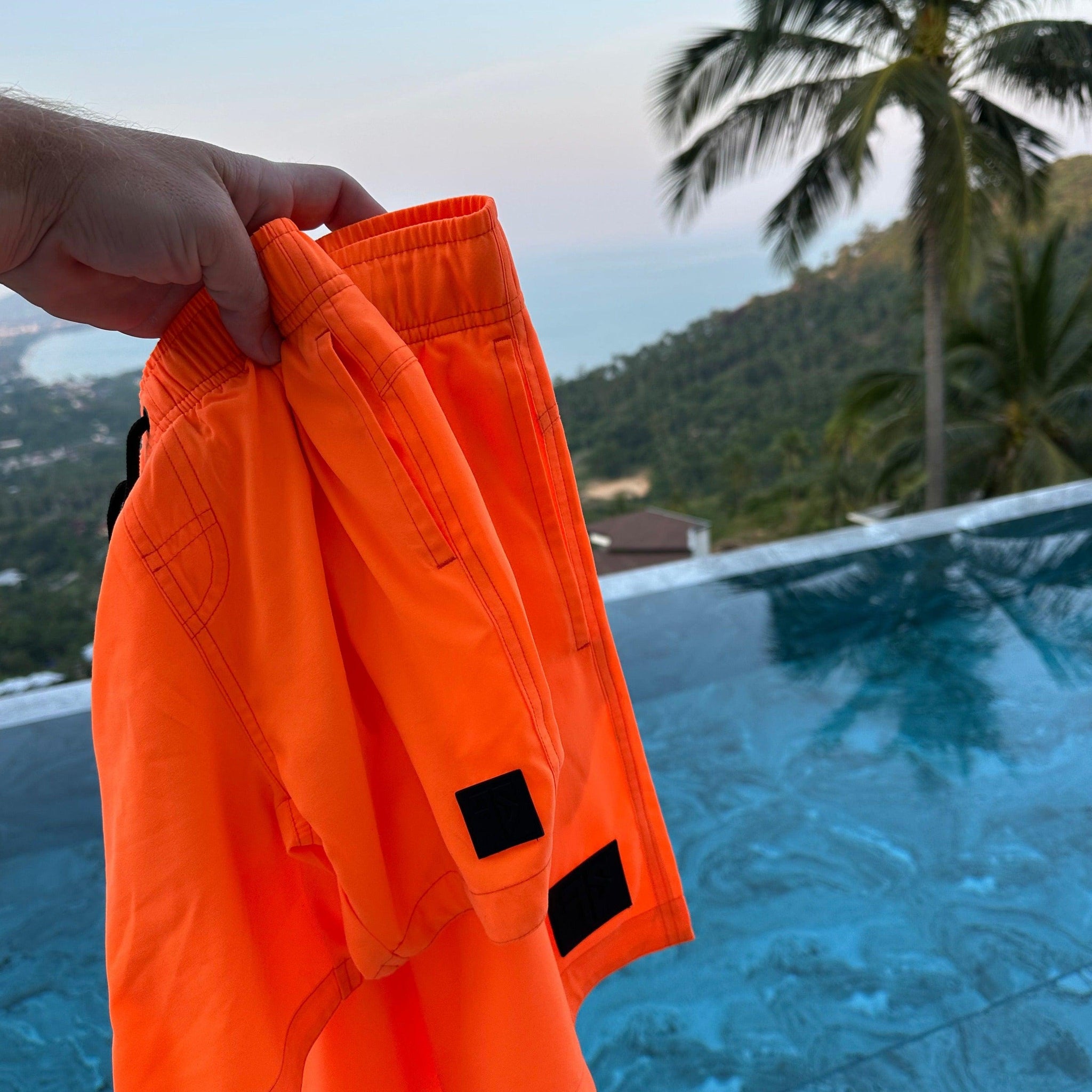 SAMUI zwembroek | oranje - ADULT - Frenky S -Vader en zoon kleding