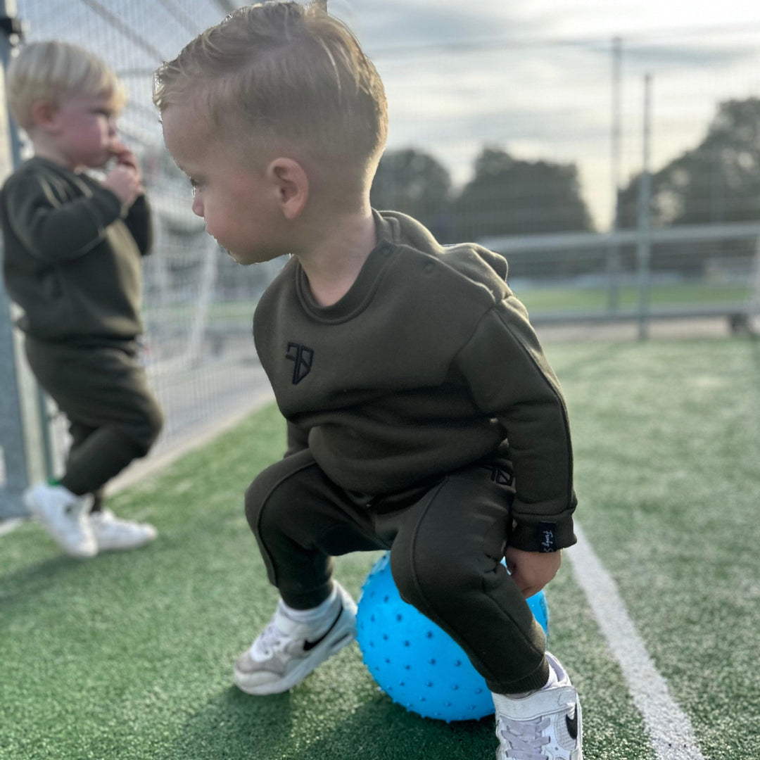 NEVIO Tracksuit | army groen - BABY - Frenky S -Vader en zoon kleding