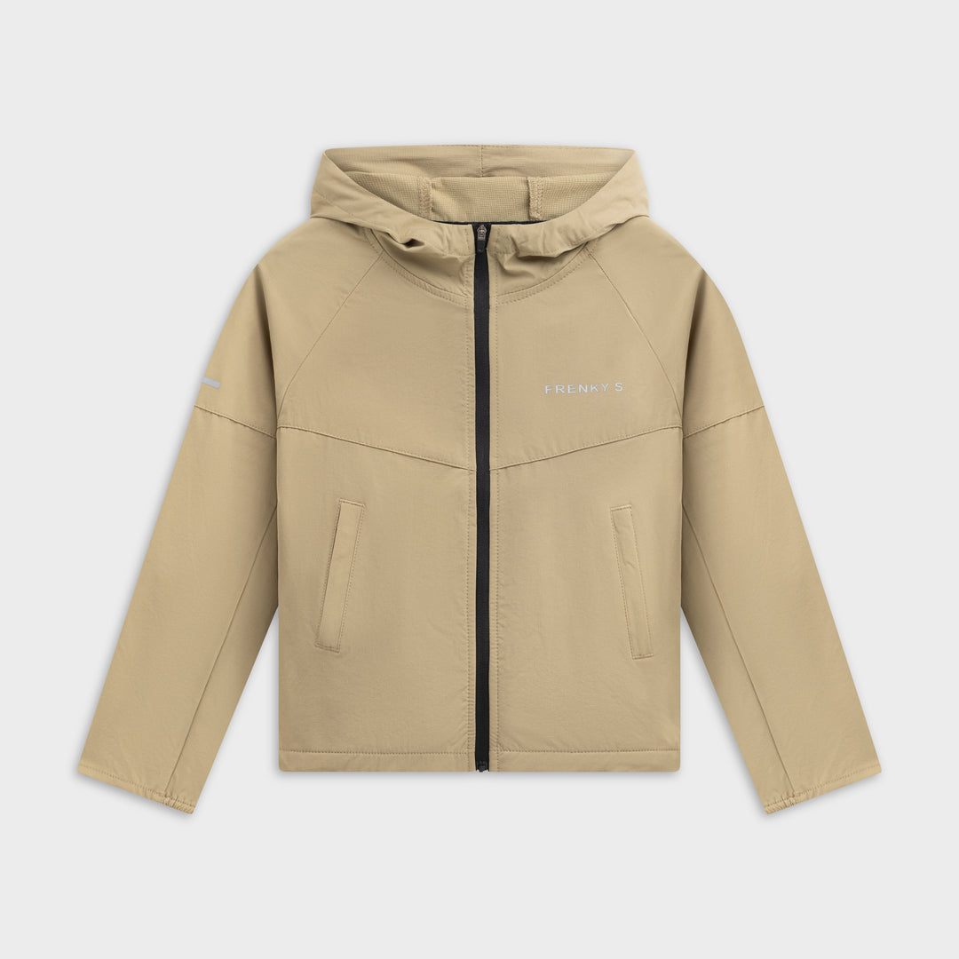 Kinder trainingsjack beige Active suit Frenky S