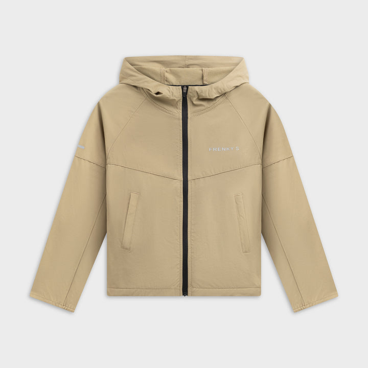 Kinder trainingsjack beige Active suit Frenky S