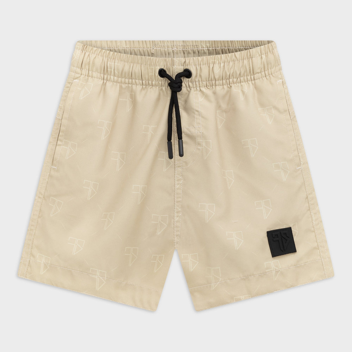 Kinderzwembroek jongens beige FS logoprint limited edition Frenky S