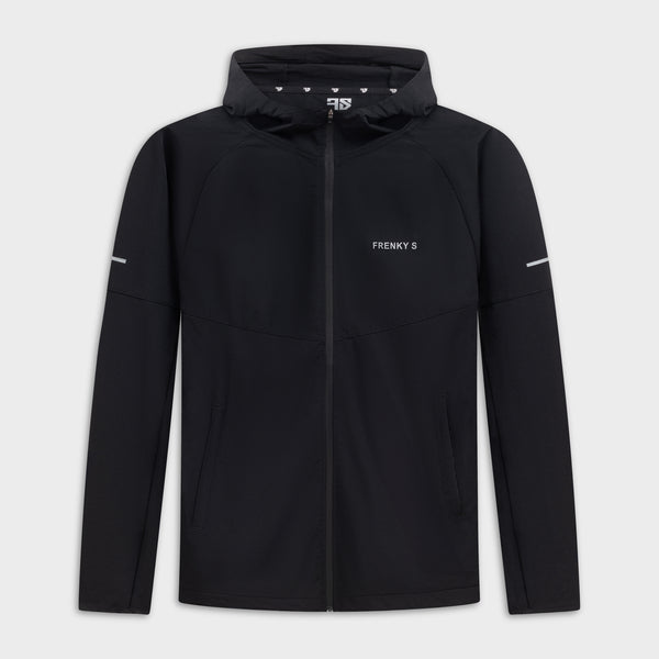 Heren trainingsjack zwart Active suit Frenky S
