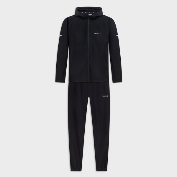 Tech Suit jacket + pants | zwart - HEREN