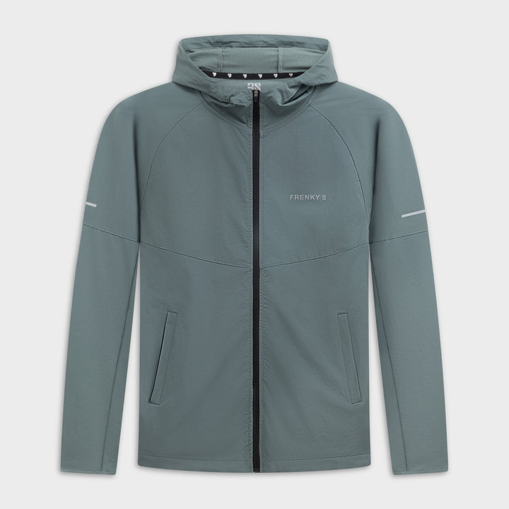 Heren trainingsjack blauw Active suit Frenky S