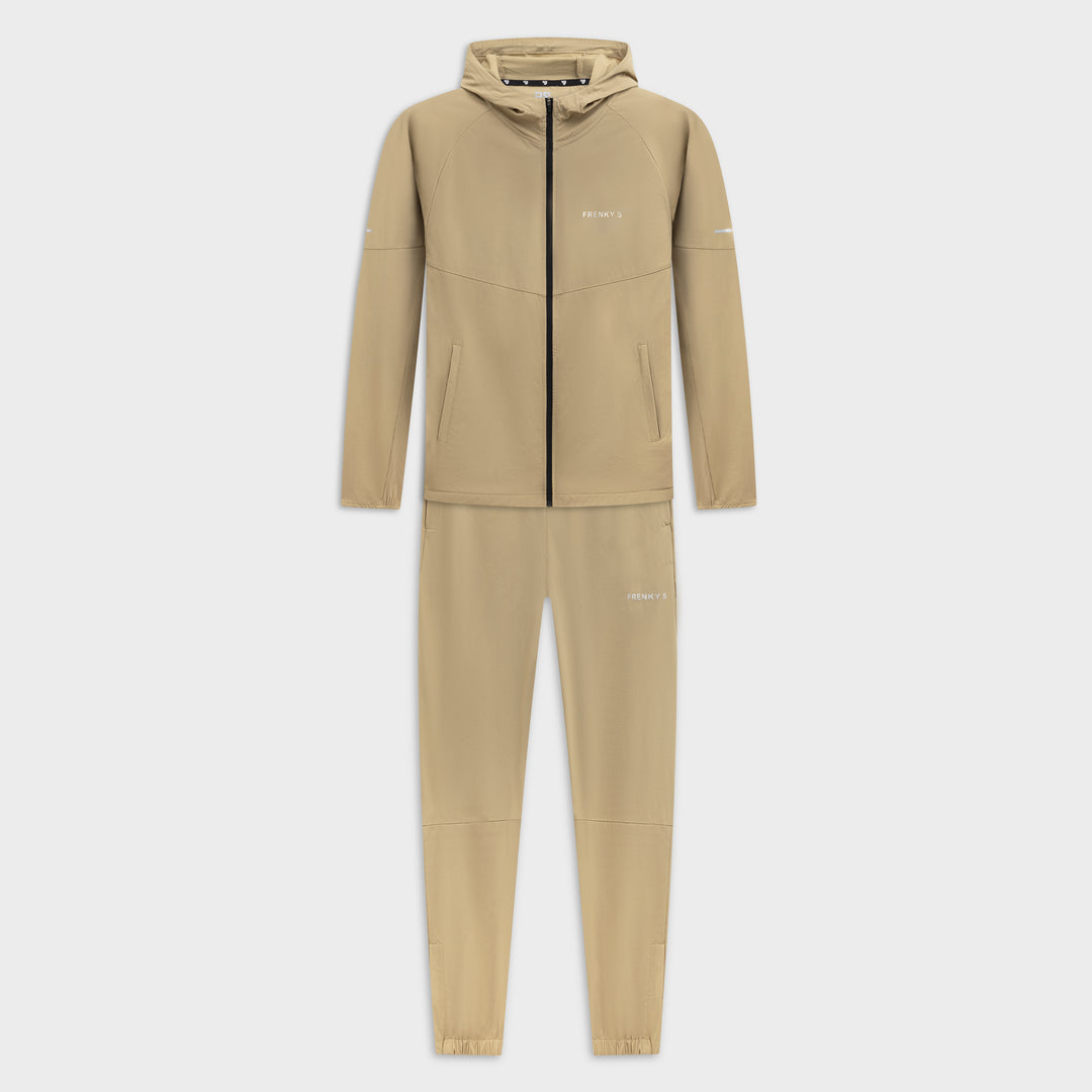 Tech Suit jacket + pants | beige - HEREN