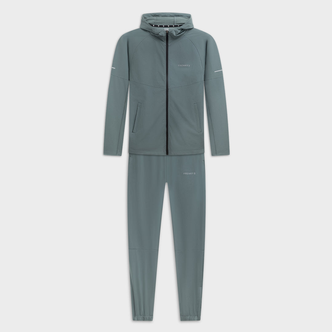 Heren trainingspak blauw Active suit Frenky S, jacket en pants