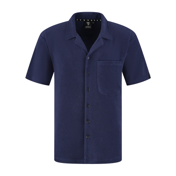 Bali-Hemd | Marineblau - VATER &amp; SOHN