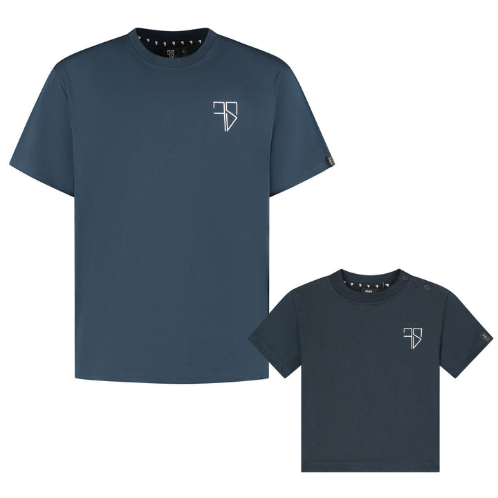 RIO t-shirt | navy blauw - VADER & ZOON