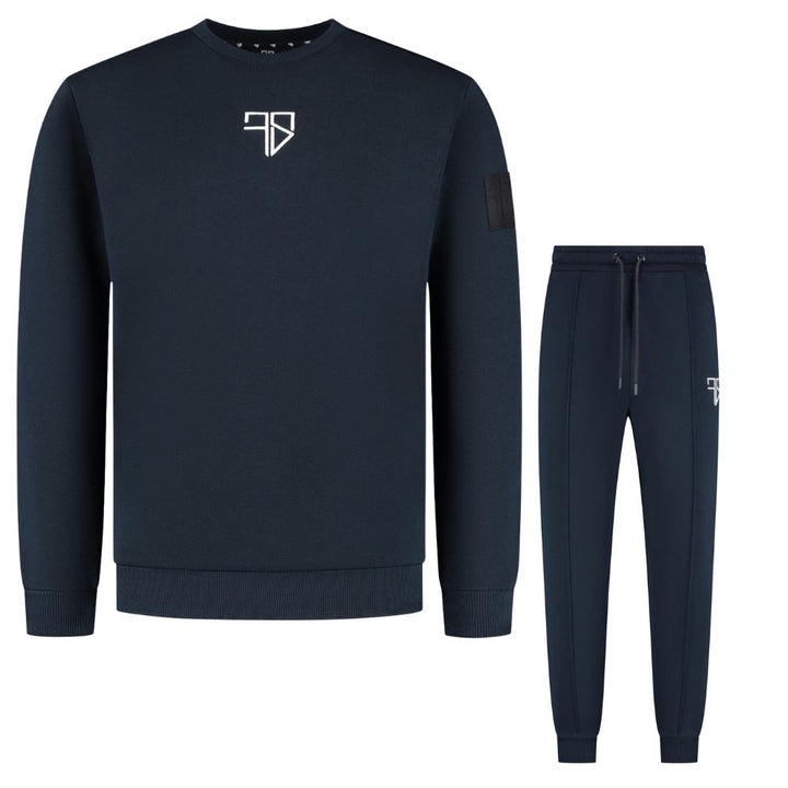 navy blauw heren joggingspak voor mannen