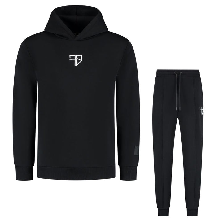 zwart heren trainingspak met capuchon