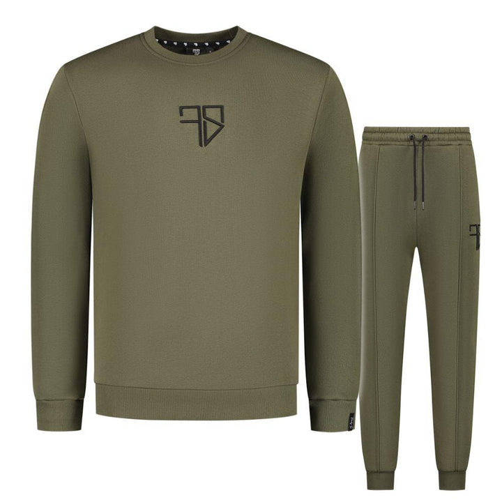 NEVIO Tracksuit | army groen - ADULT - Frenky S -Vader en zoon kleding