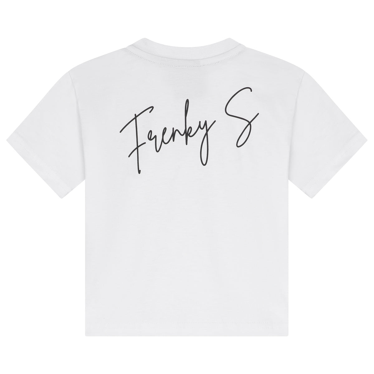 Jongens t-shirt wit RIO detail rugprint laserbedrukking