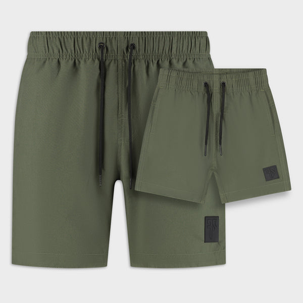 SAMUI 2.0 Badehose | Armeegrün - VATER &amp; SOHN