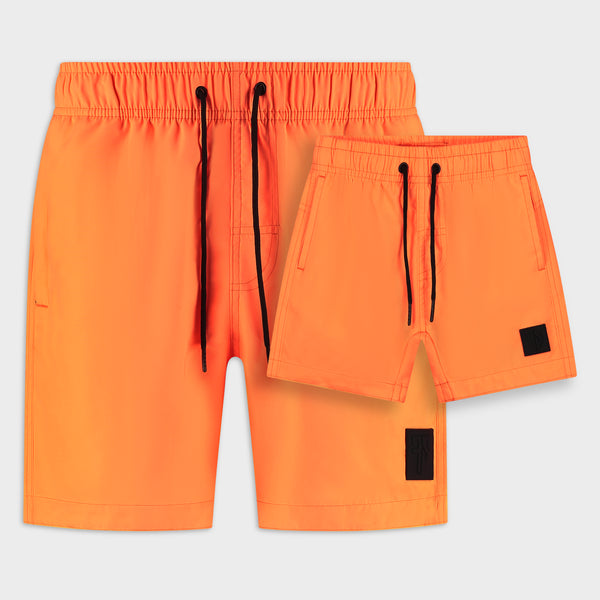 SAMUI 2.0 Badehose | Neonorange - VATER &amp; SOHN