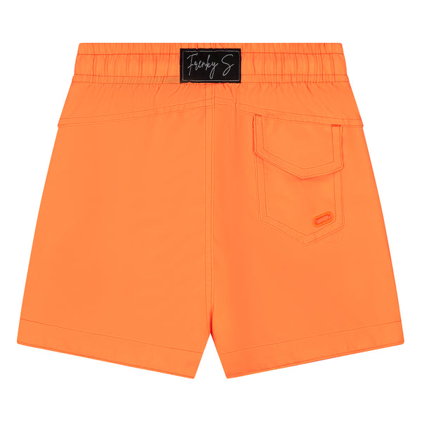 SAMUI 2.0 Badehose | Neonorange - KINDER 