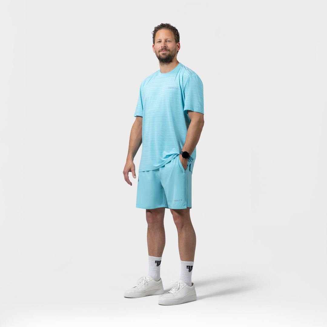 Active set blauw heren - model