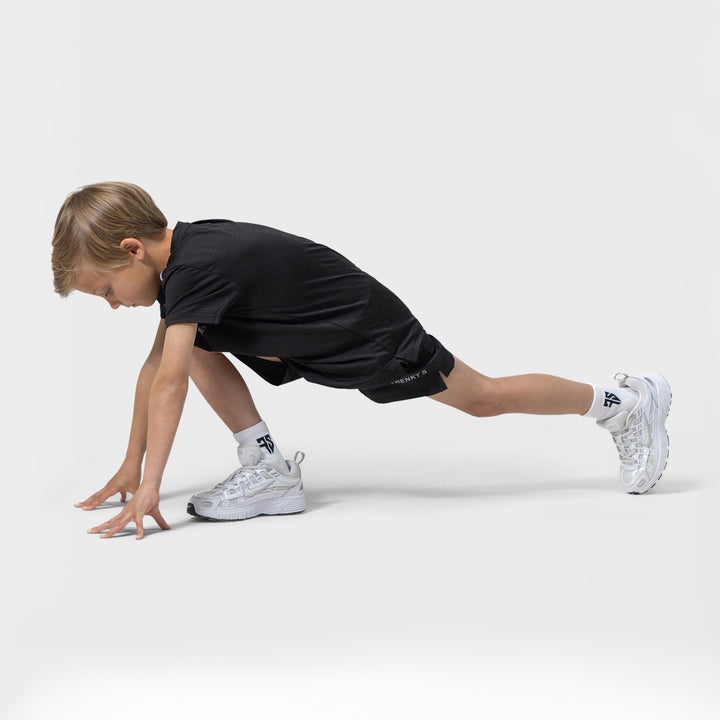 Active set zwart kids