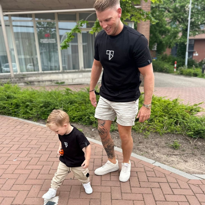 vader en zoon t-shirt setje