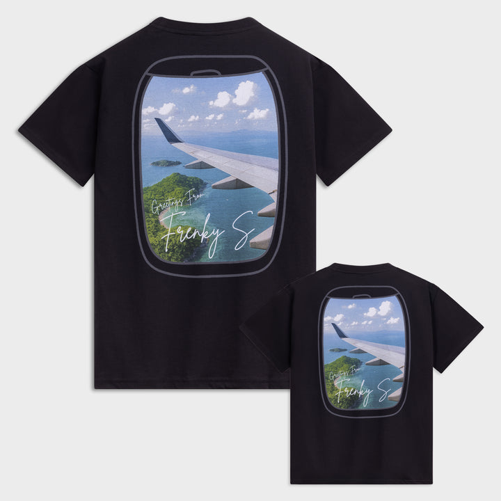 TRAVEL t-shirt | zwart - VADER + ZOON