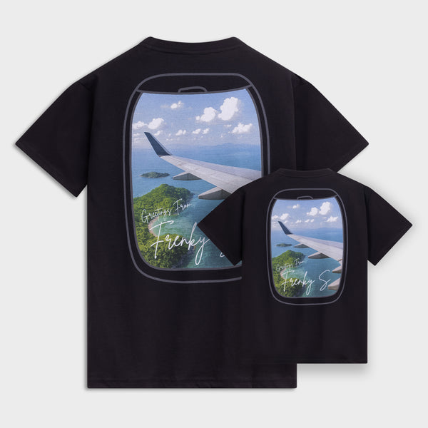 TRAVEL t-shirt | zwart - VADER + ZOON