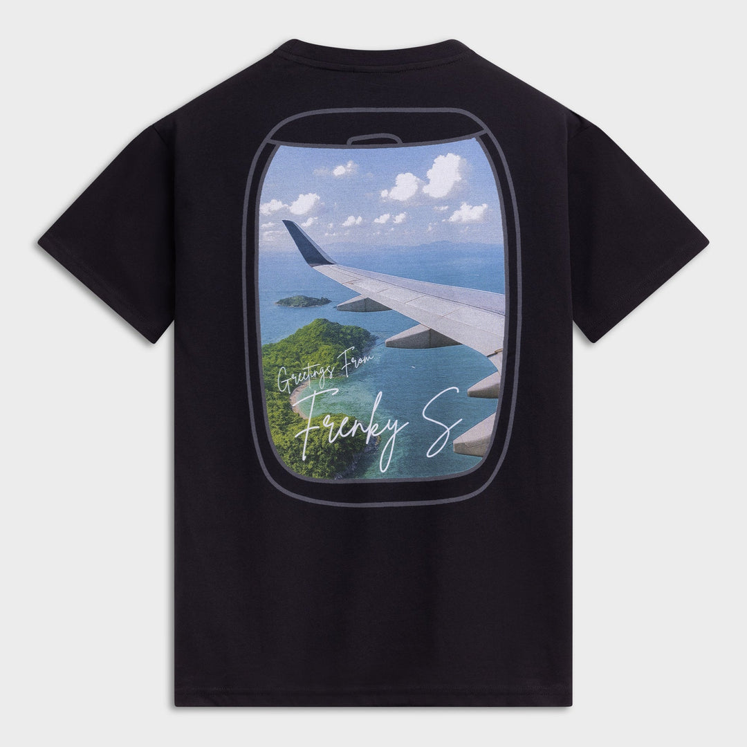 Zwart TRAVEL t-shirt heren - twinset