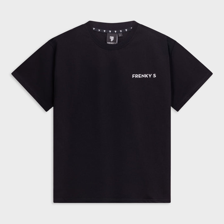 Zwart TRAVEL t-shirt kids voorzijde