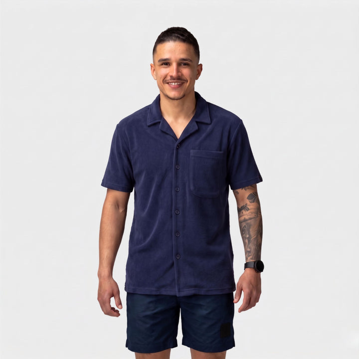 Bali shirt | navy blauw - HEREN