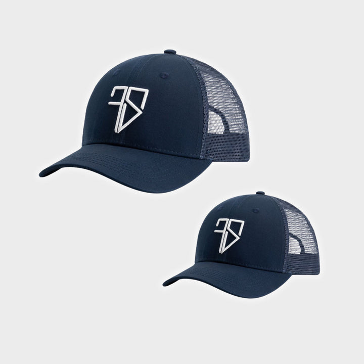Trucker-Cap | Marineblau - Vater &amp;amp; Sohn