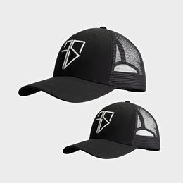 Trucker-Cap | Schwarz, Vater &amp; Sohn