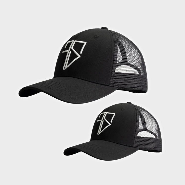 Trucker-Cap | Schwarz, Vater &amp; Sohn