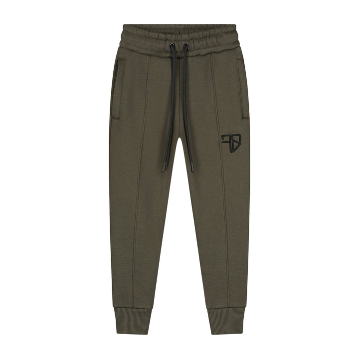 MONTY trainingspak met vest | army groen - KIDS