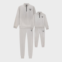 Club trainingspak met half zip | grijs - VADER + ZOON